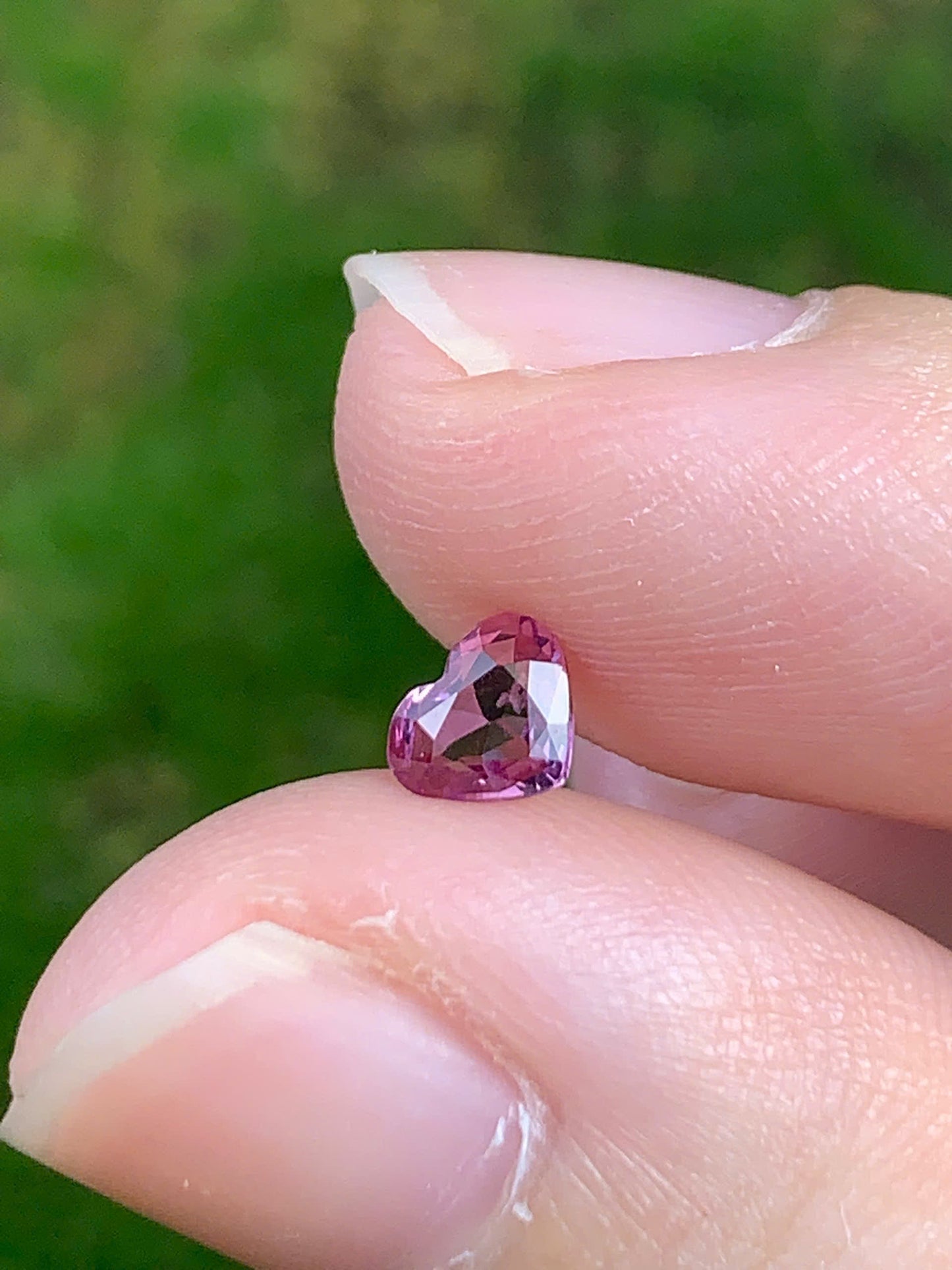 Natural purple spinel LucYen 0.56ct - 18092508