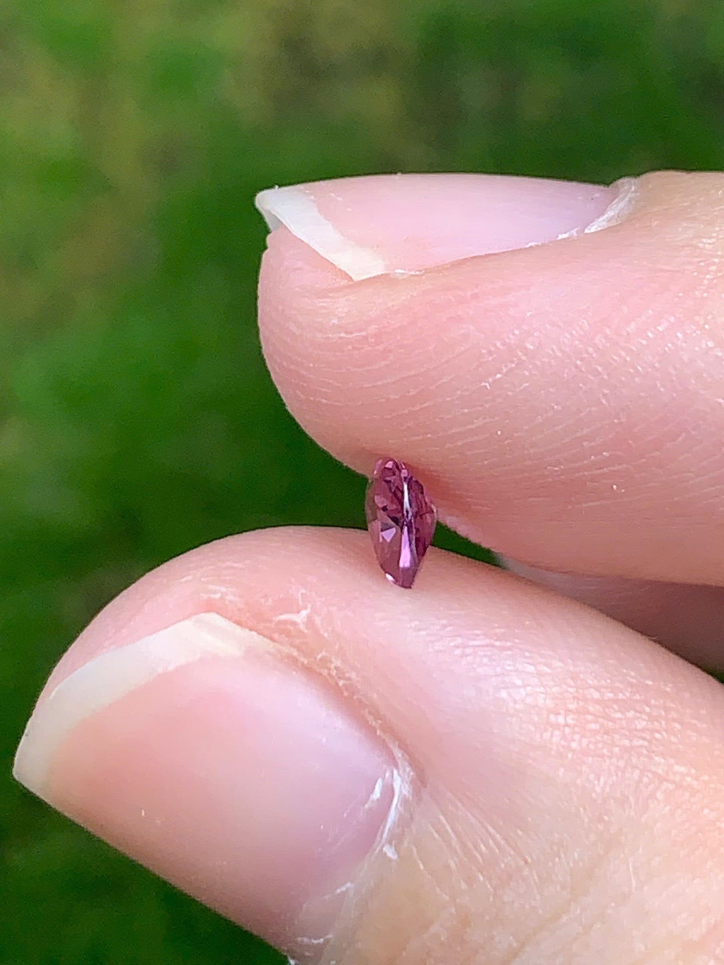 Natural purple spinel LucYen 0.56ct - 18092508