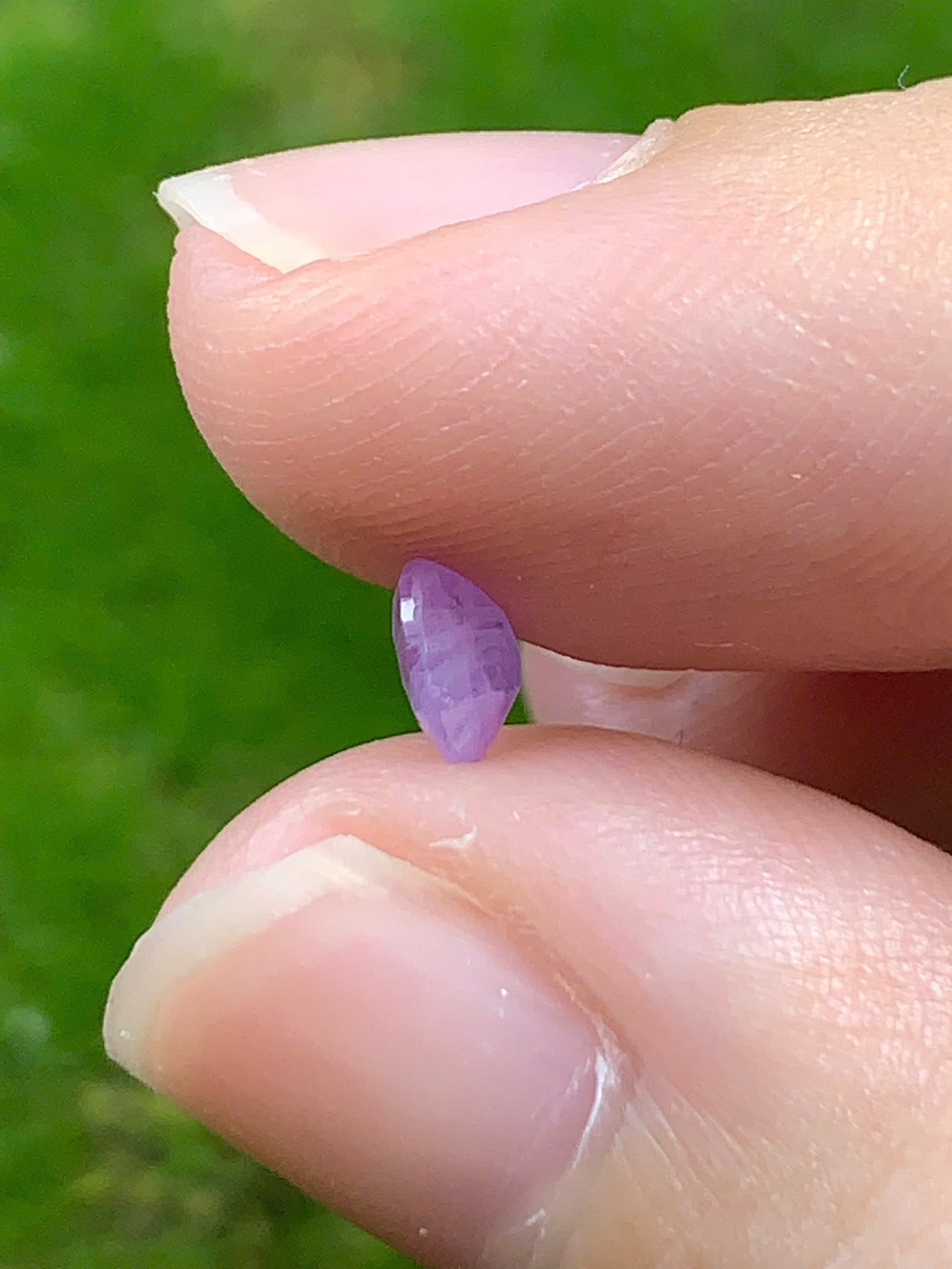 Natural Pink Purple sapphire LụcYên 0.44ct_ 18092524