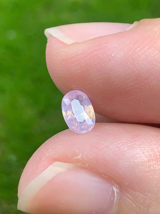 Natural Pink Silky Sapphire LucYen 0.4ct _ 19092518