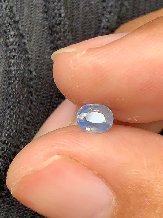 Natural blue milky sapphire LụcYên_ 03102507