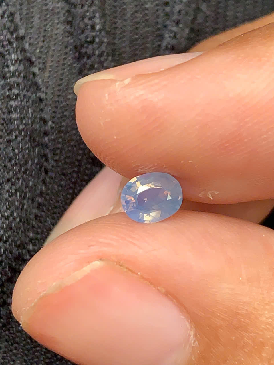 Natural blue milky sapphire LụcYên_ 03102507