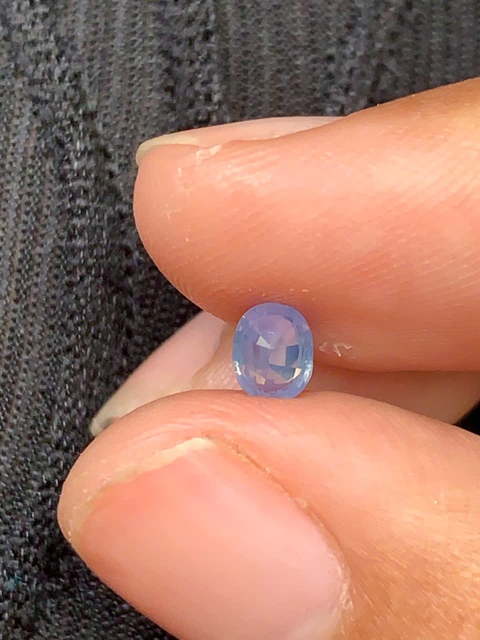 Natural blue milky sapphire LụcYên_ 03102507