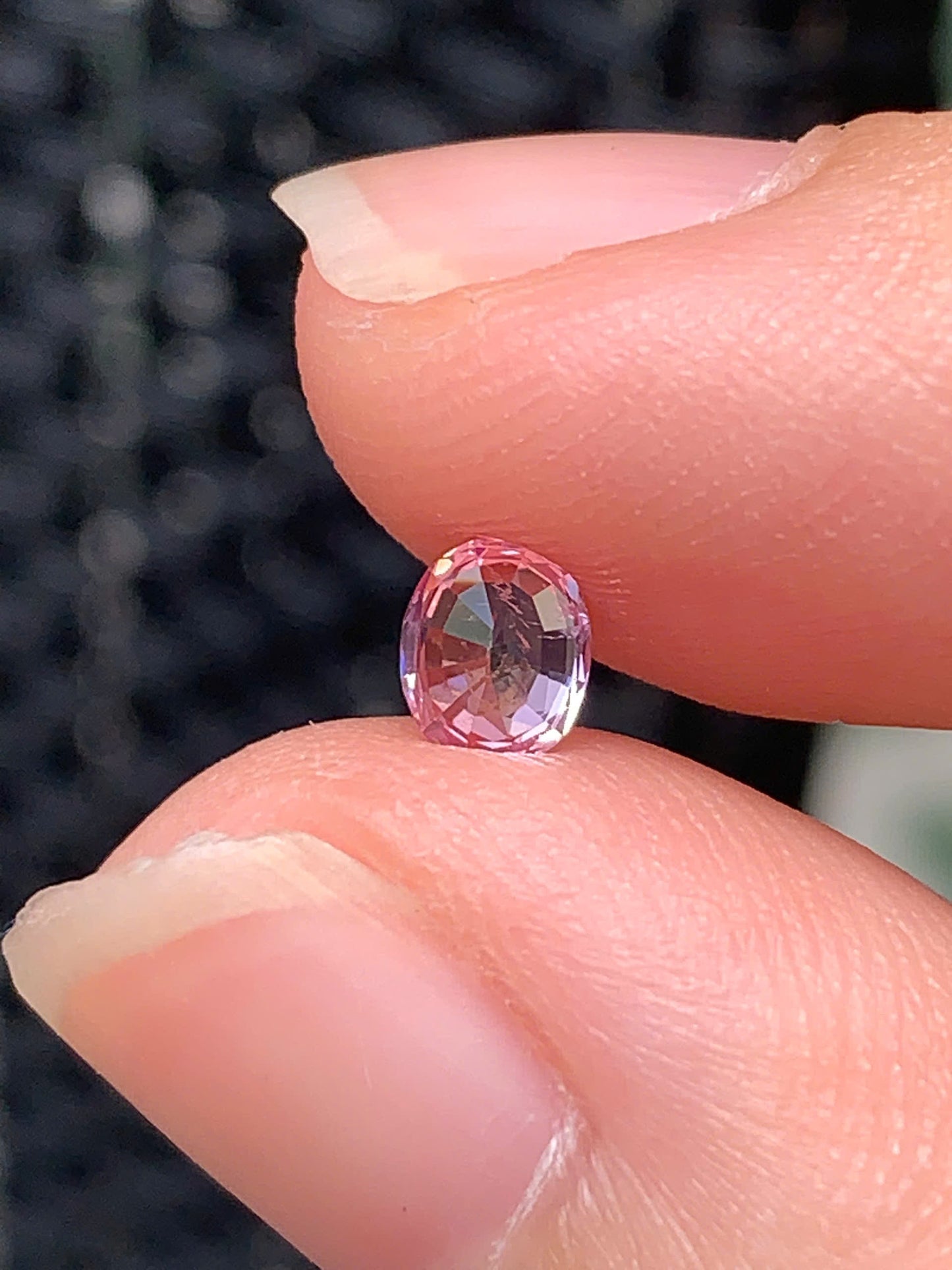 Natural White Pink Spinel LucYen 0.46ct - 1010203