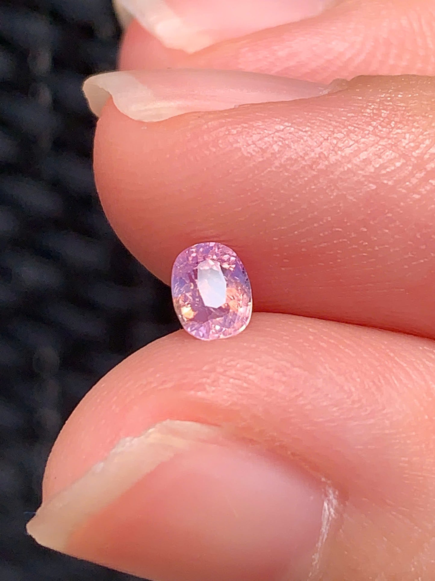 Natural pink purple sapphire LụcYên 0.35ct_ 10102506