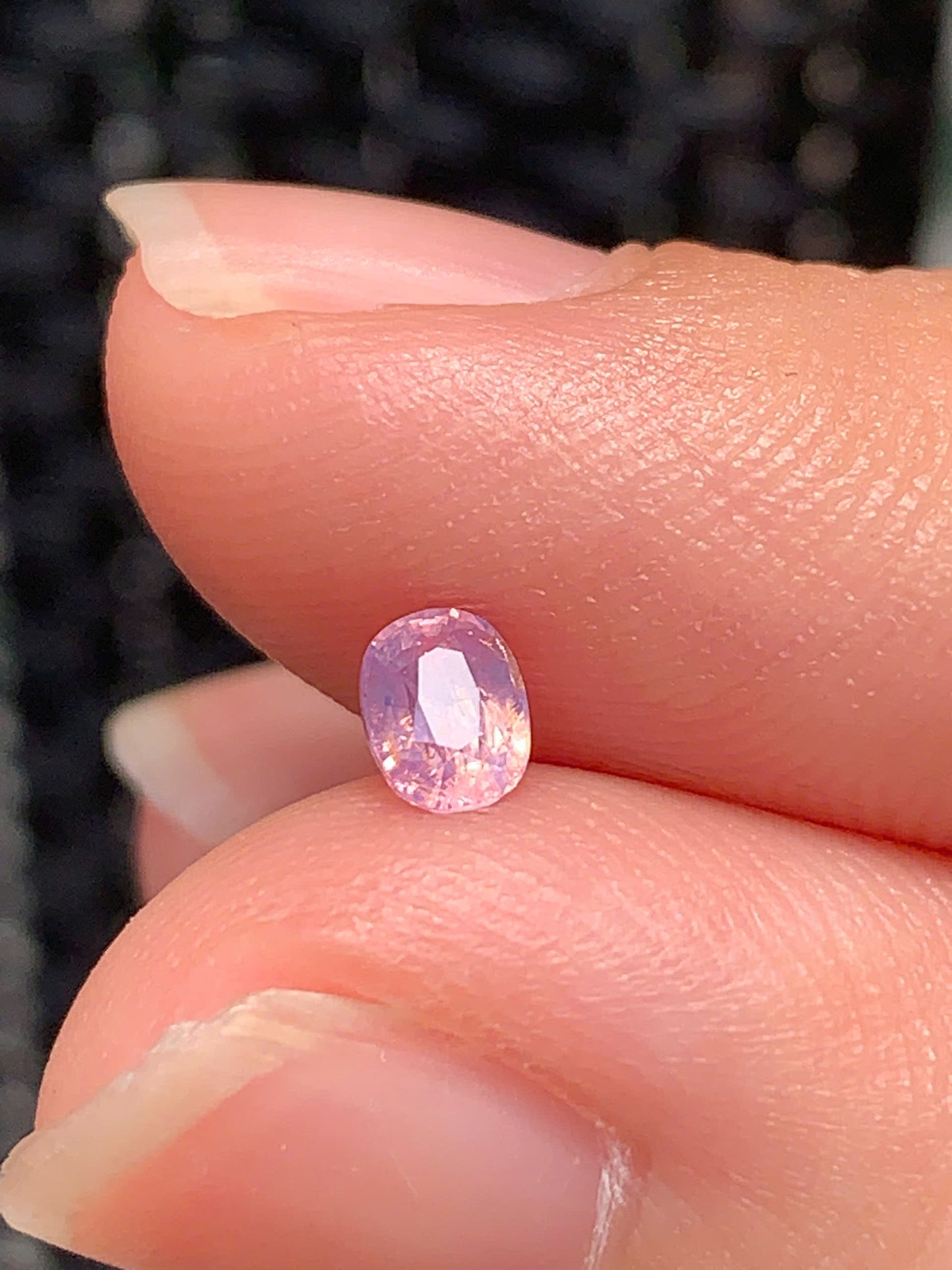 Natural pink purple sapphire LụcYên 0.35ct_ 10102506