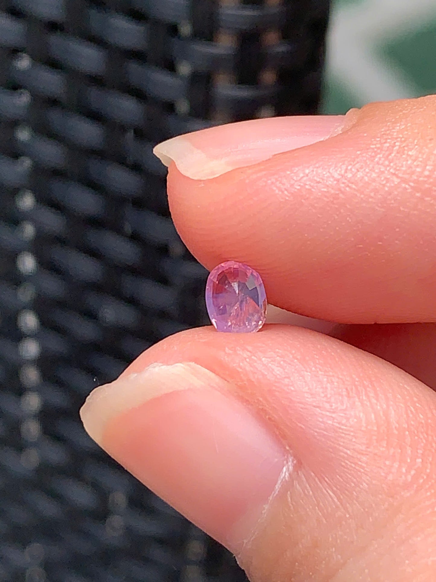 Natural pink purple sapphire LụcYên 0.35ct_ 10102506