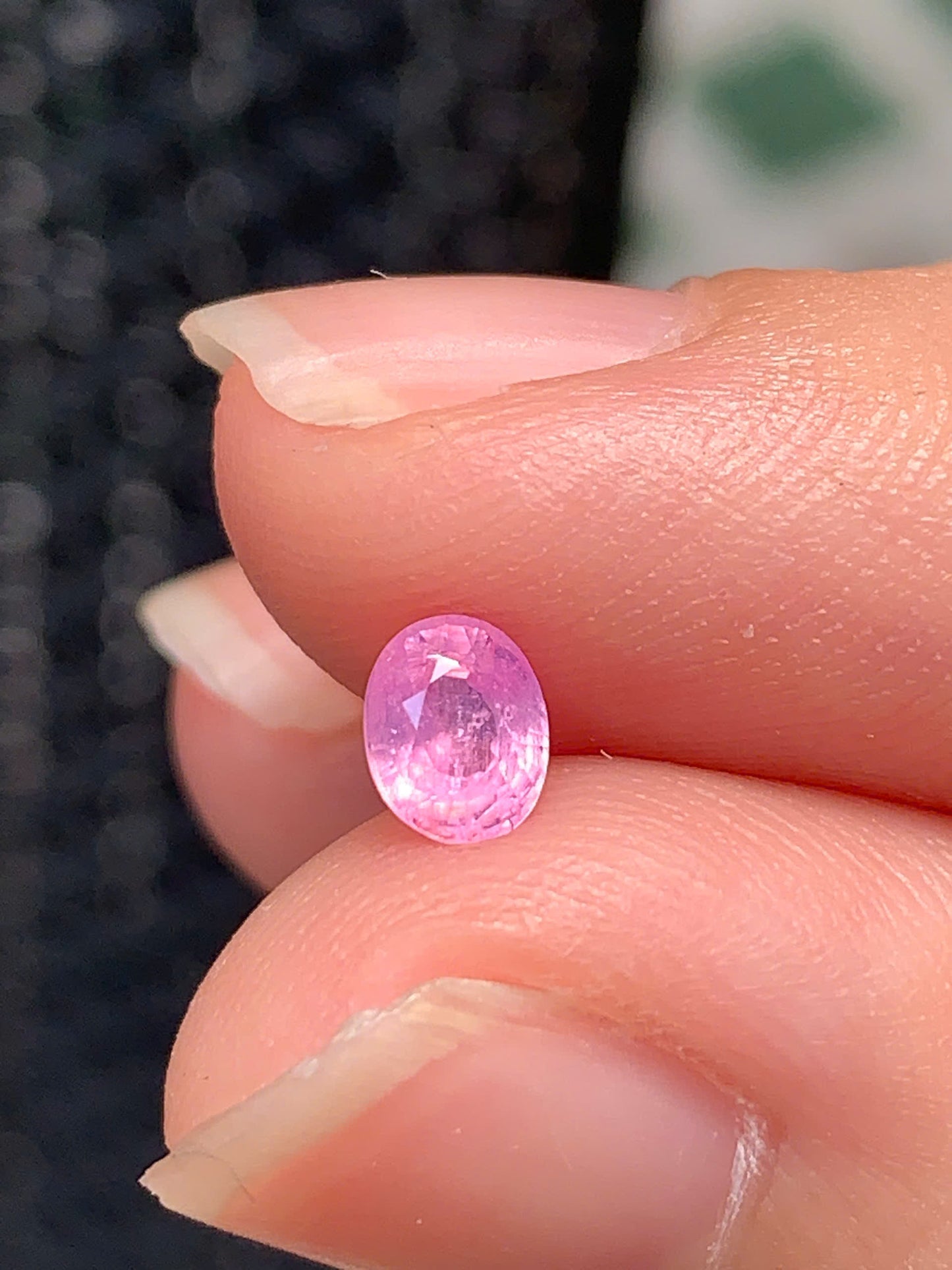 Natural pink sapphire LụcYên 0.49ct_ 10102507
