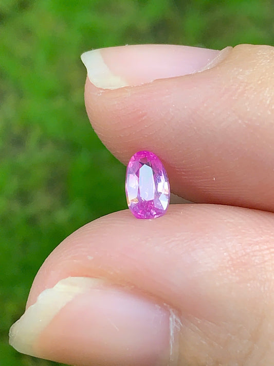 Natural pink sapphire LụcYên 0.4ct_ 10102520