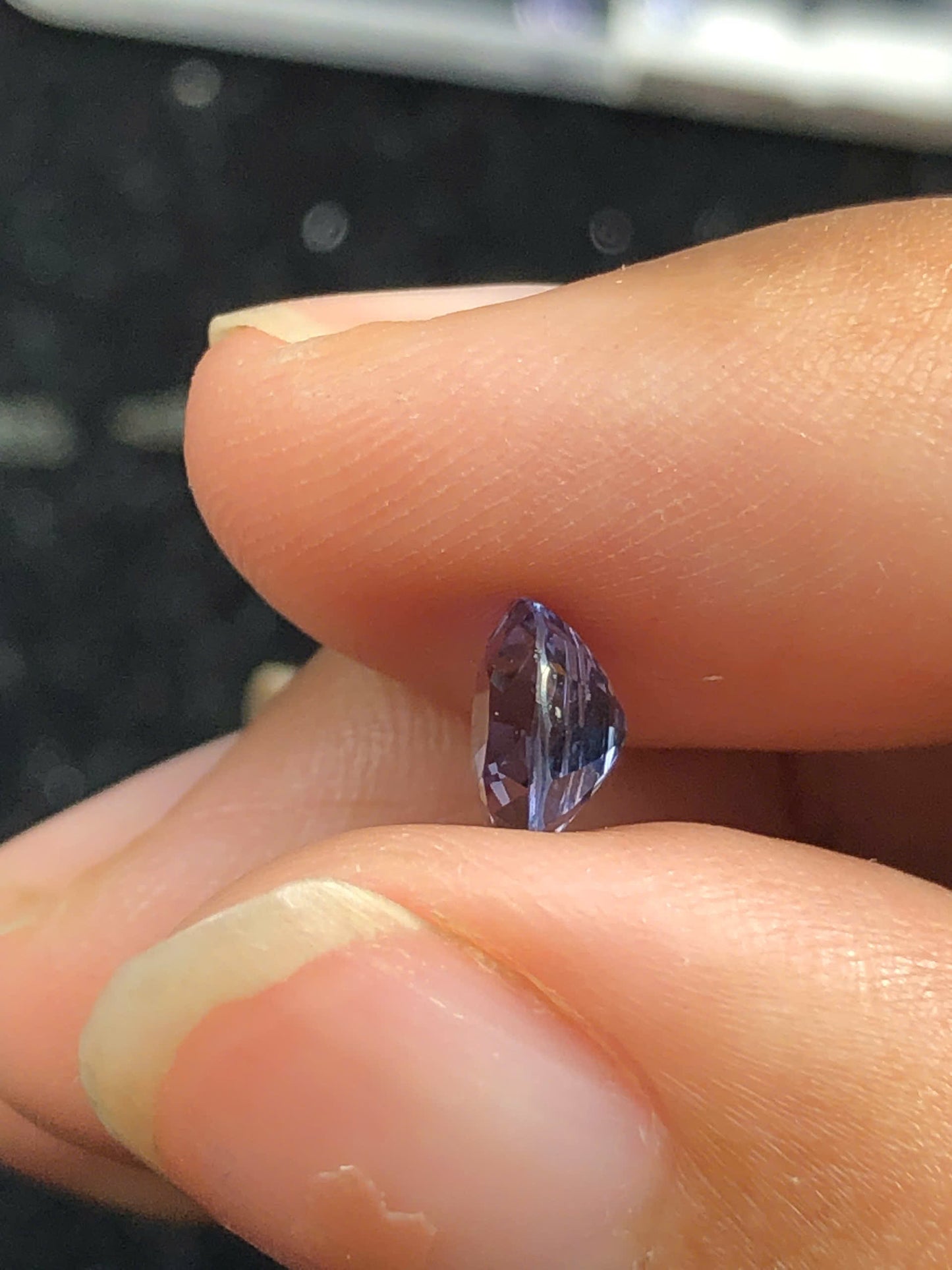 Natural bluish Purple spinel LucYen 1.09ct - 19112509