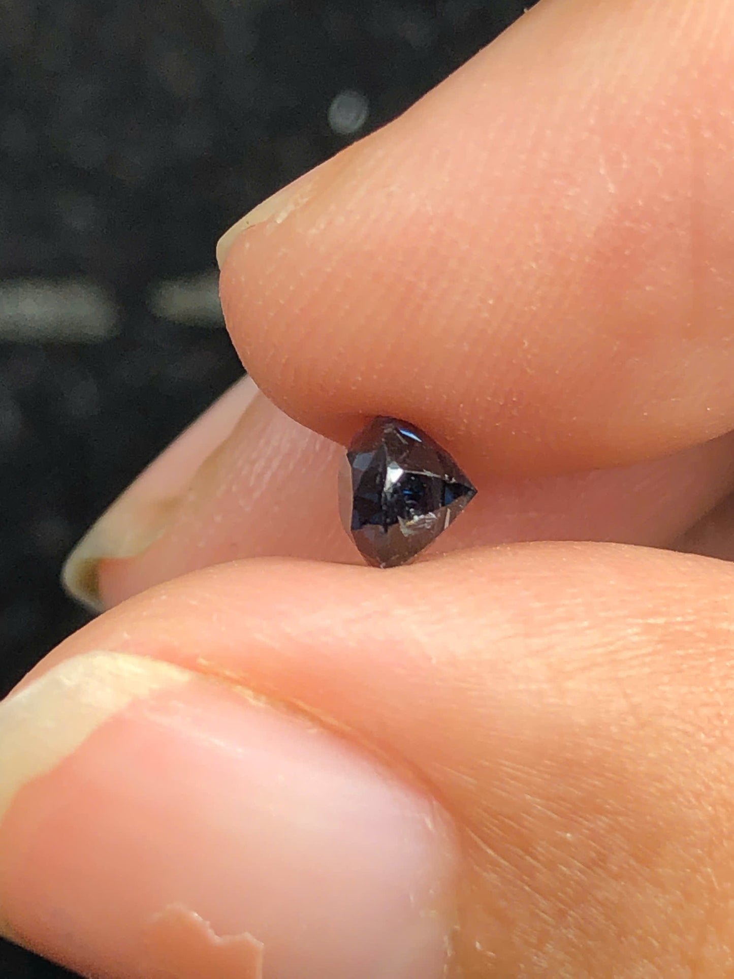 Natural deep blue spinel LucYen 0.78ct - 19112511