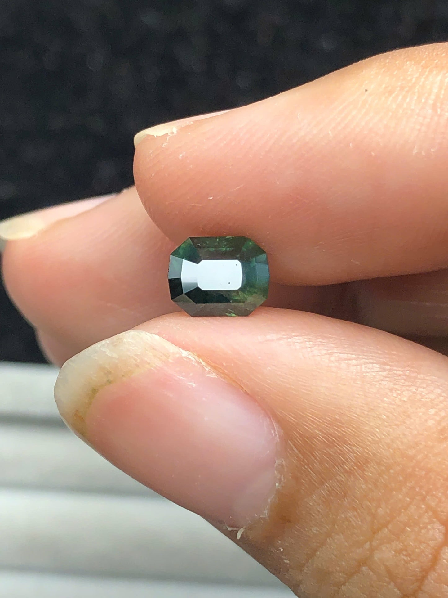 Green Sapphire LucYen (HEAT)  1.26ct _ 24112510
