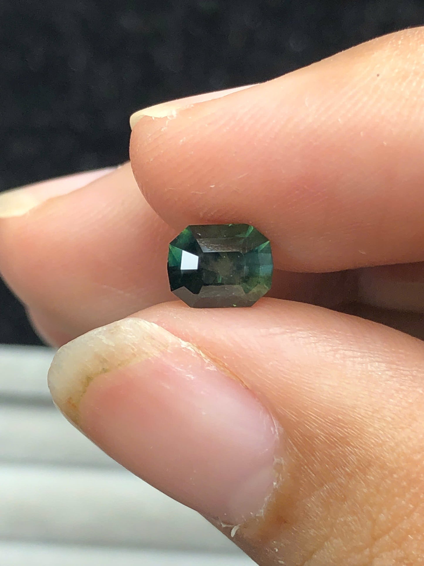 Green Sapphire LucYen (HEAT)  1.26ct _ 24112510