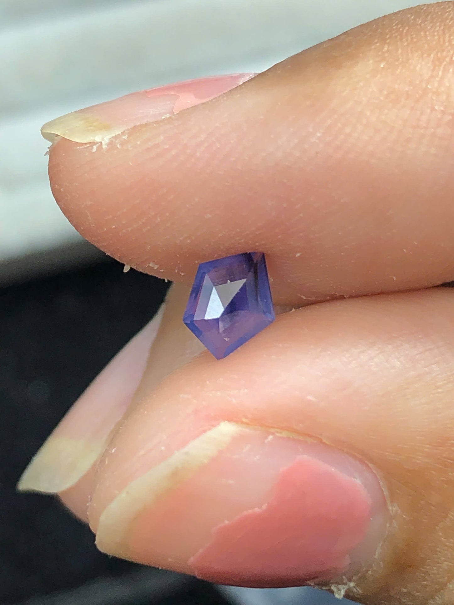 Natural purple silky sapphire LụcYên 0.4ct_ 29112507