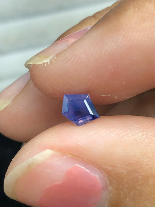 Natural purple silky sapphire LụcYên 0.4ct_ 29112507