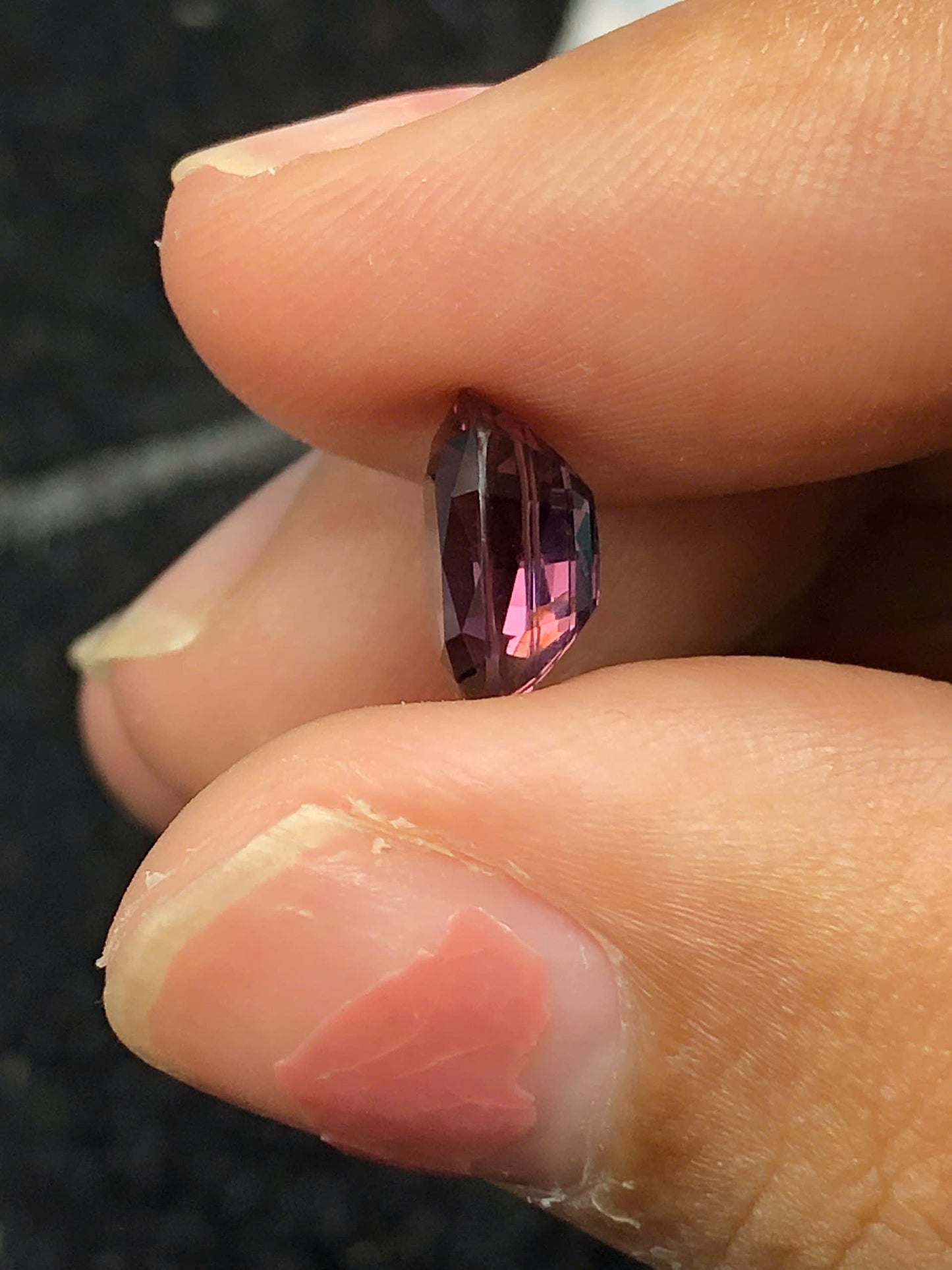 Natural Dark Purple spinel LucYen 2.26ct - 05122504