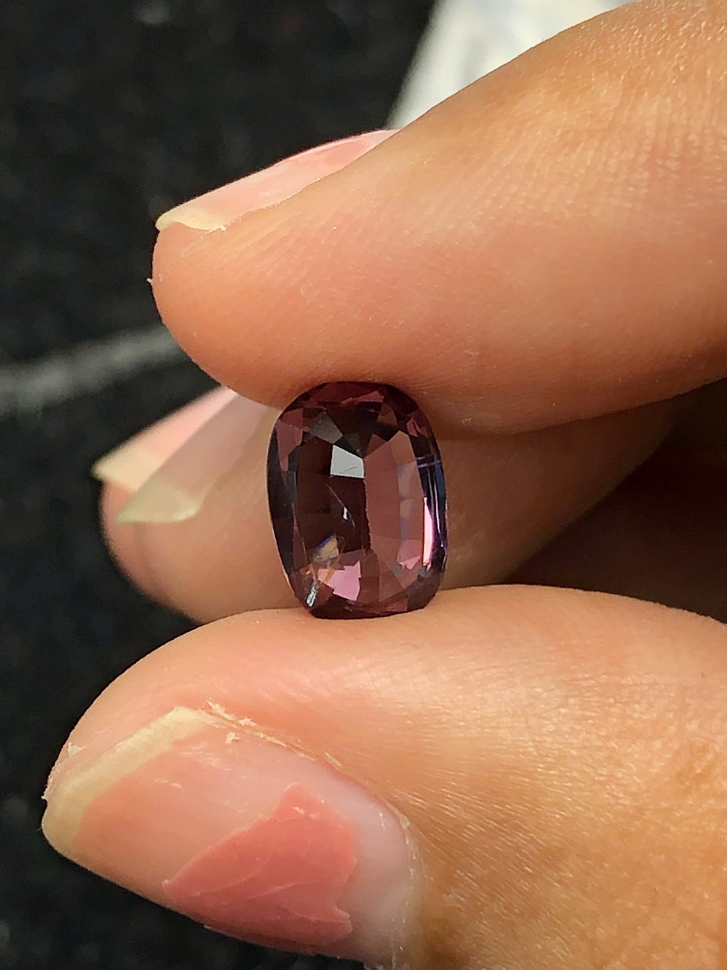 Natural Dark Purple spinel LucYen 2.26ct - 05122504