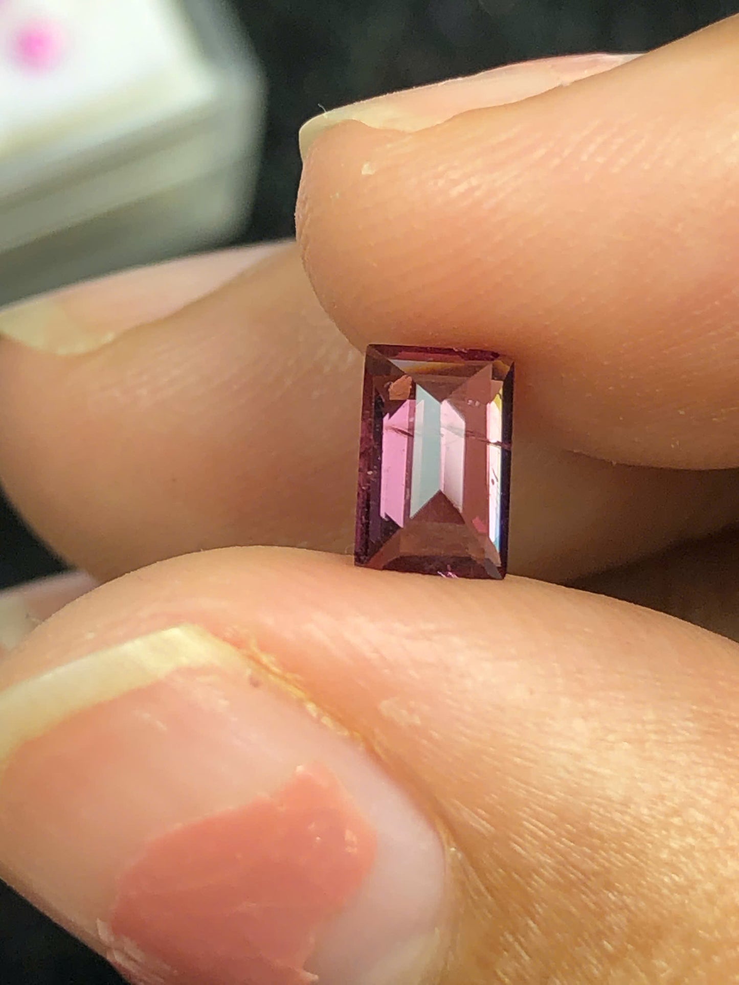 Natural purple spinel LucYen 0.68ct - 06122504