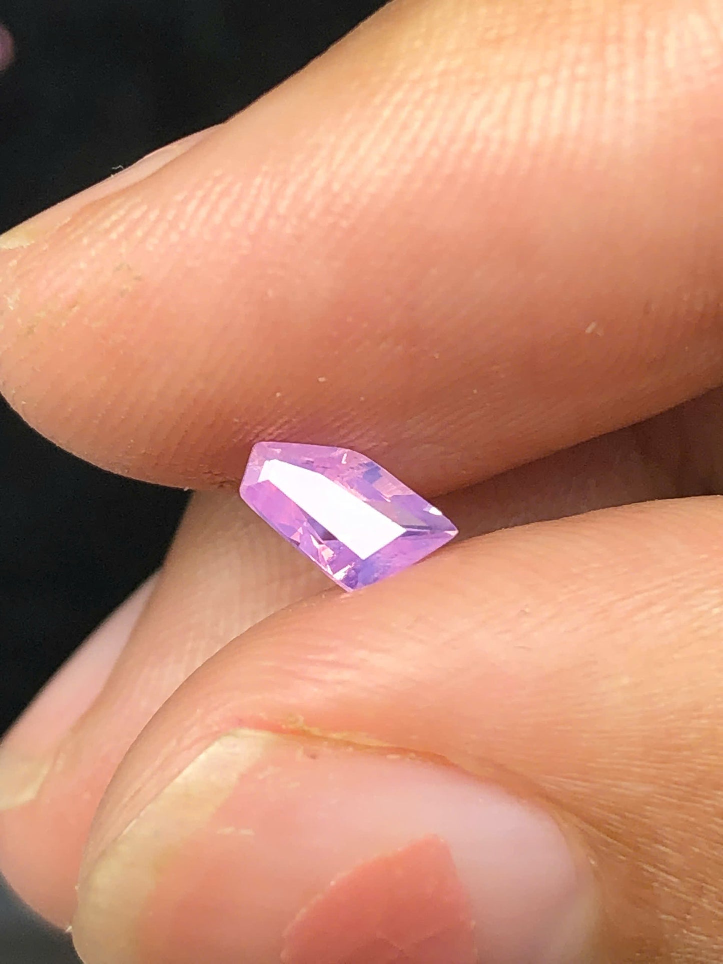 Natural Purplish Pink silky sapphire LụcYên 0.40ct_ 09122505