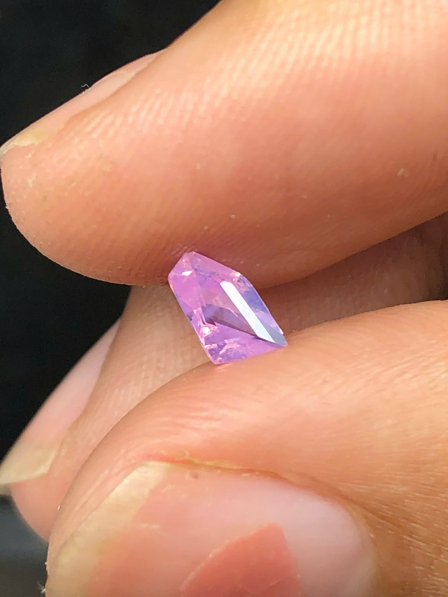 Natural Purplish Pink silky sapphire LụcYên 0.40ct_ 09122505