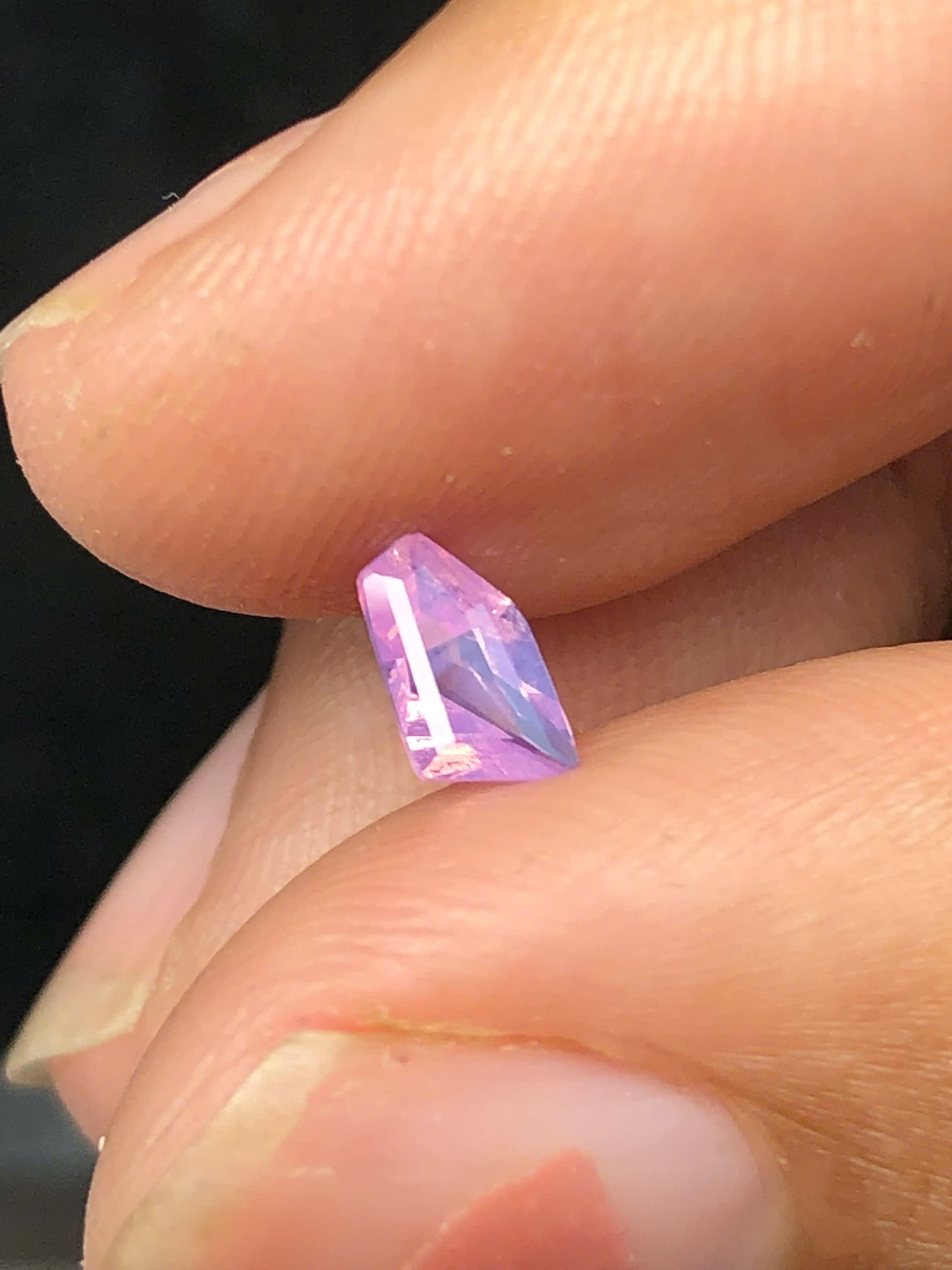 Natural Purplish Pink silky sapphire LụcYên 0.40ct_ 09122505