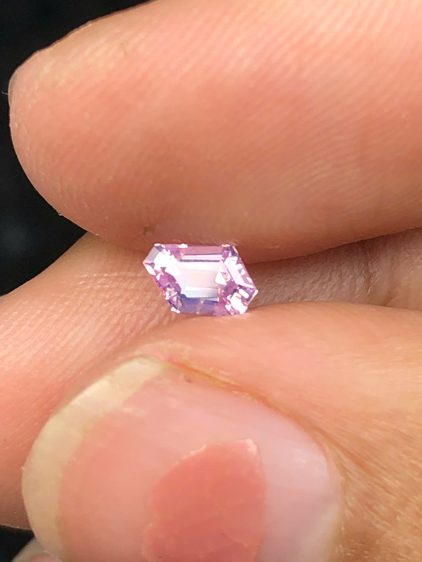 Natural Purplish Pink silky sapphire LụcYên 0.44ct_ 09122507