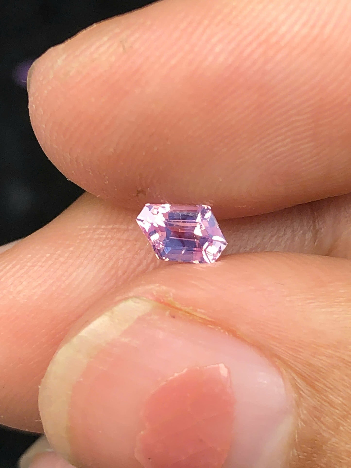 Natural Purplish Pink silky sapphire LụcYên 0.44ct_ 09122507
