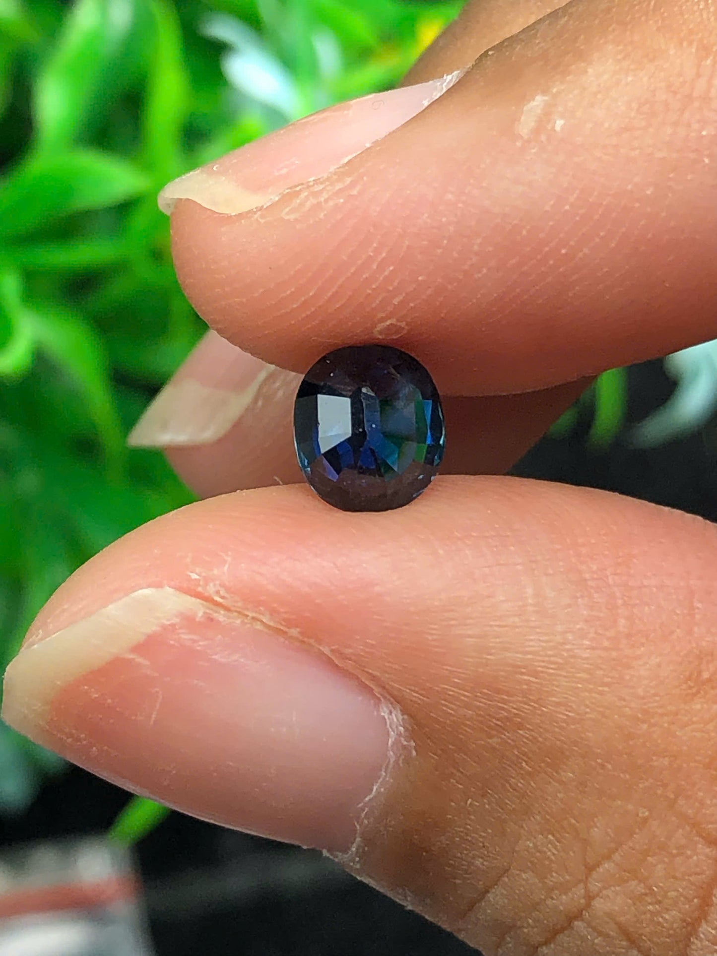 Natural Blue sapphire LụcYên 0.96ct _ 15122512