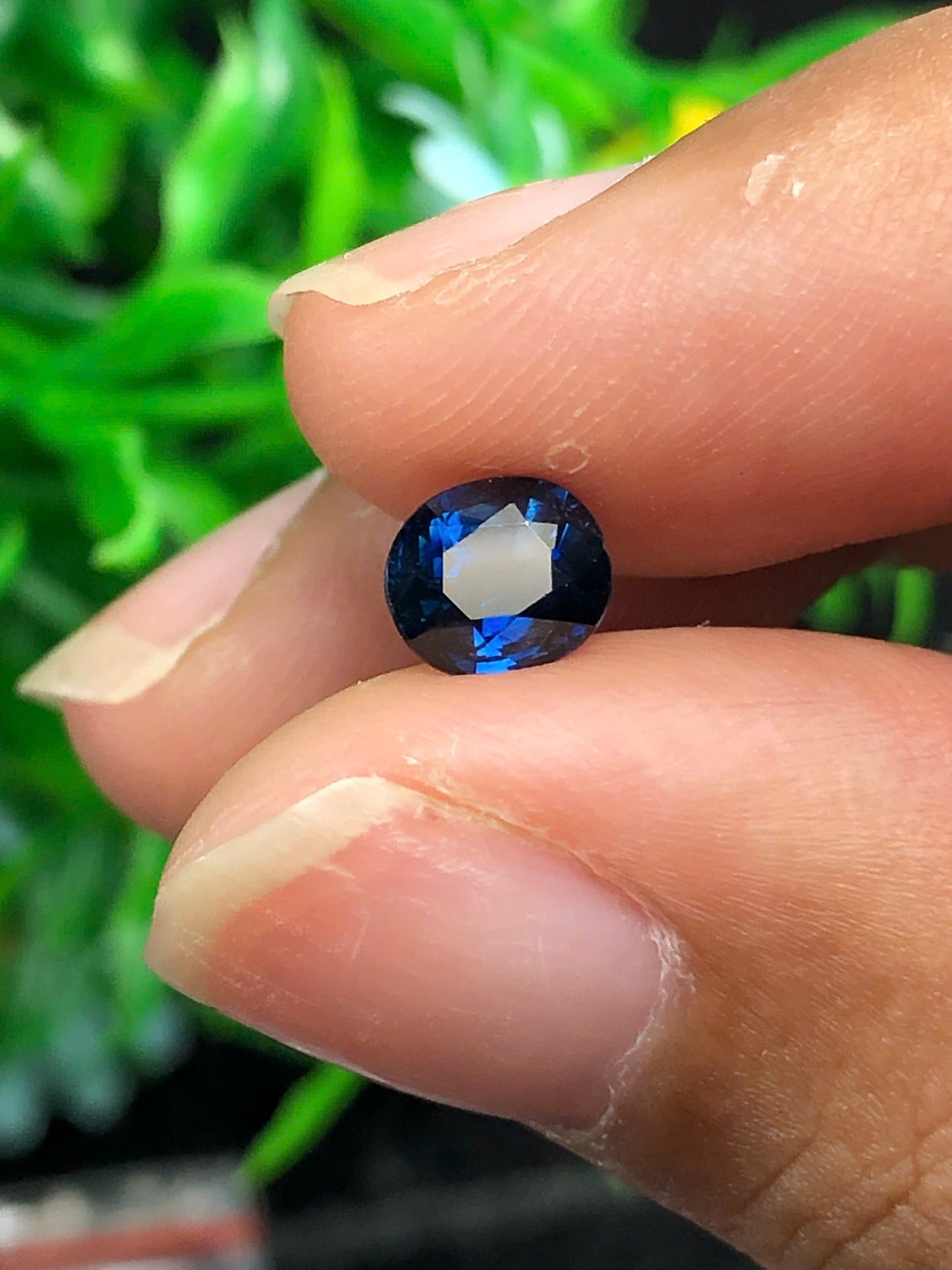 Natural Blue sapphire LụcYên 0.96ct _ 15122512