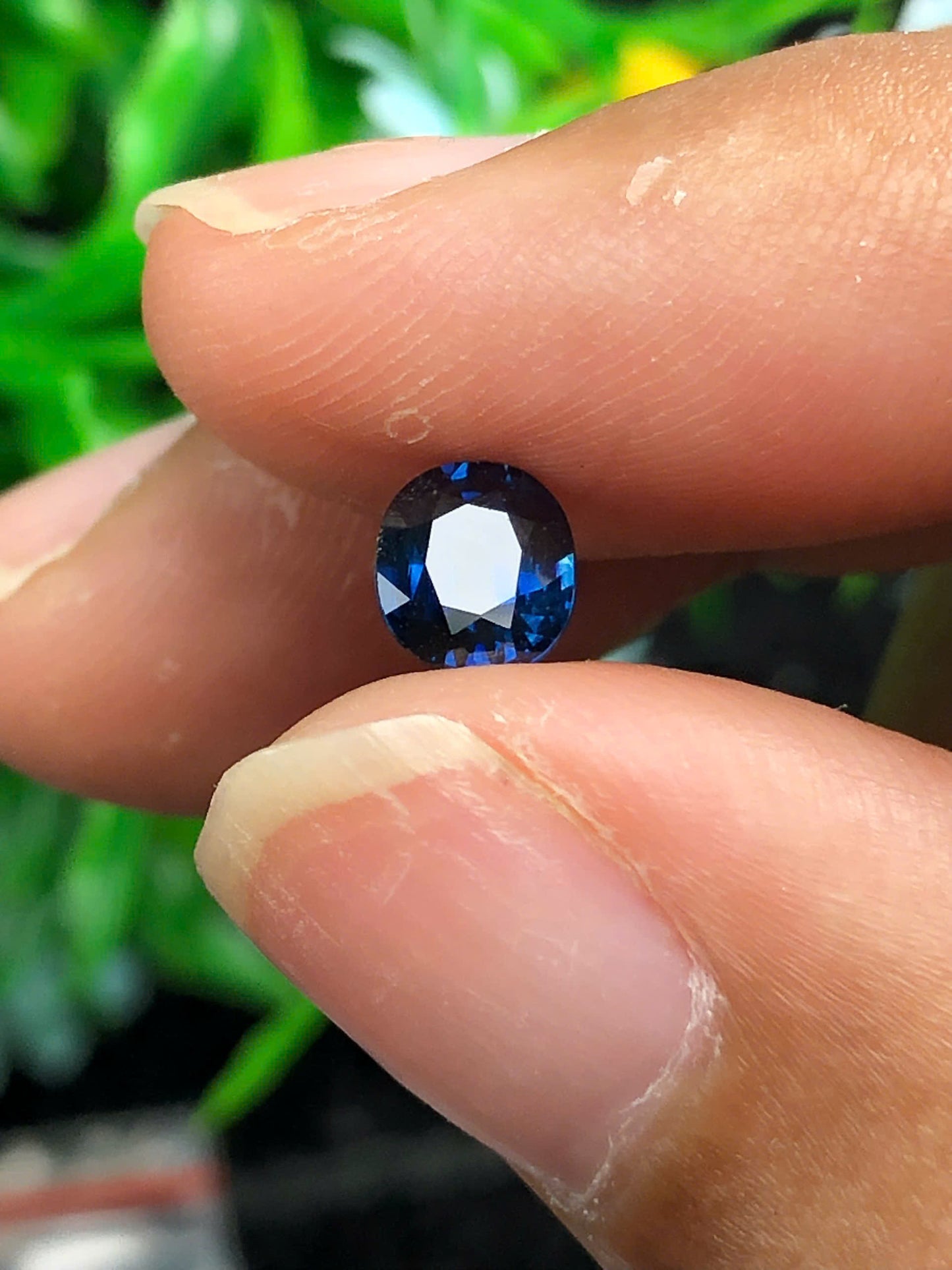 Natural Blue sapphire LụcYên 0.96ct _ 15122512