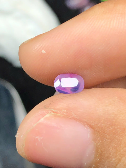Purple silky Sapphire Luc Yen 0.48ct - 01072510