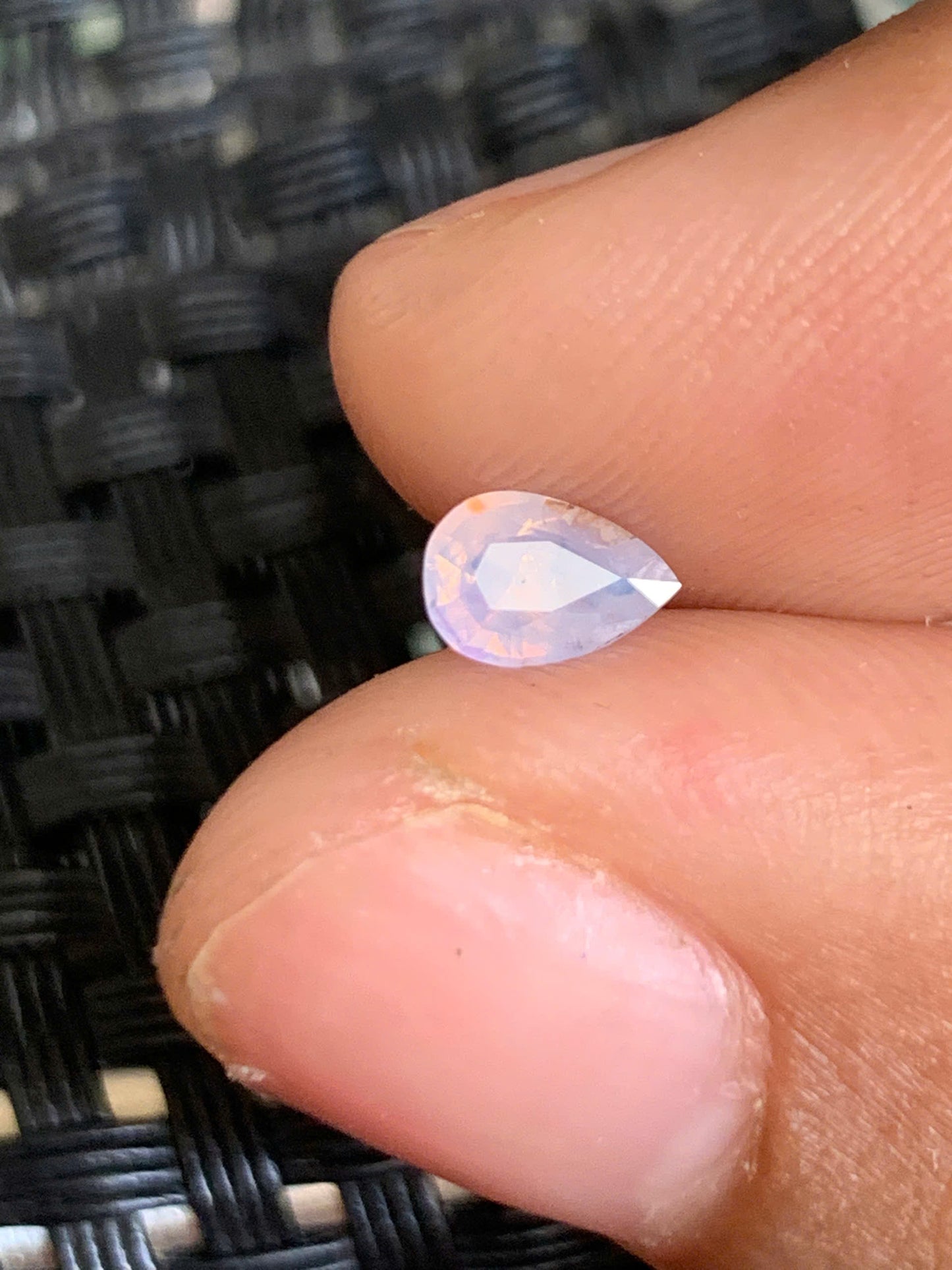 White silky Sapphire Luc Yen 0.43ct - 05072512