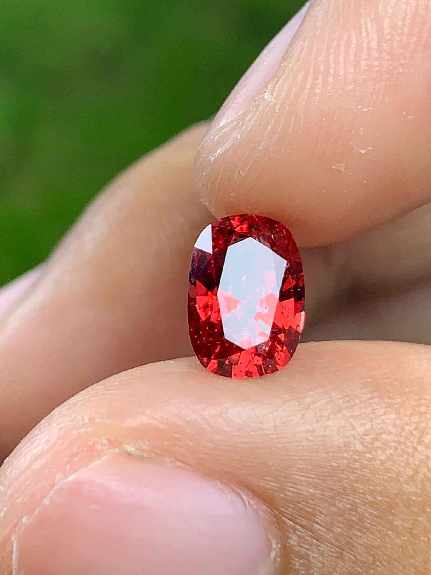 Orange Red Spinel Luc Yen 1.38ct - 16072522