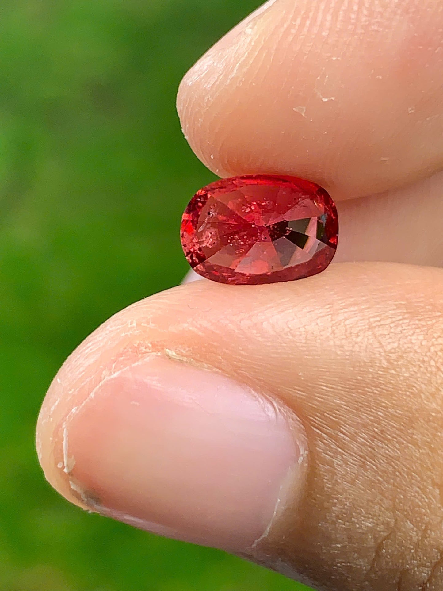 Orange Red Spinel Luc Yen 1.38ct - 16072522