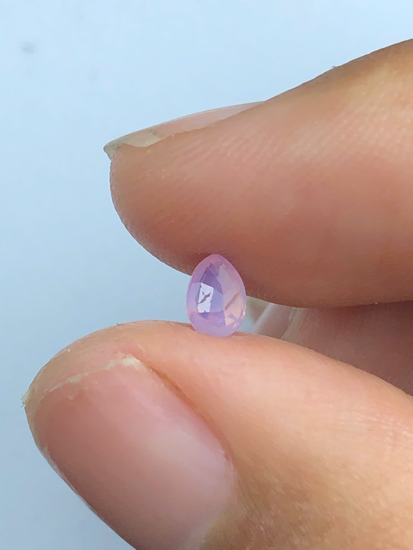 Natural purple silky sapphire LụcYên 0.31ct_ 25122511