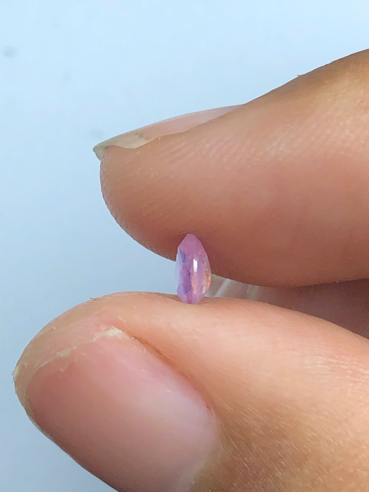 Natural purple silky sapphire LụcYên 0.31ct_ 25122511