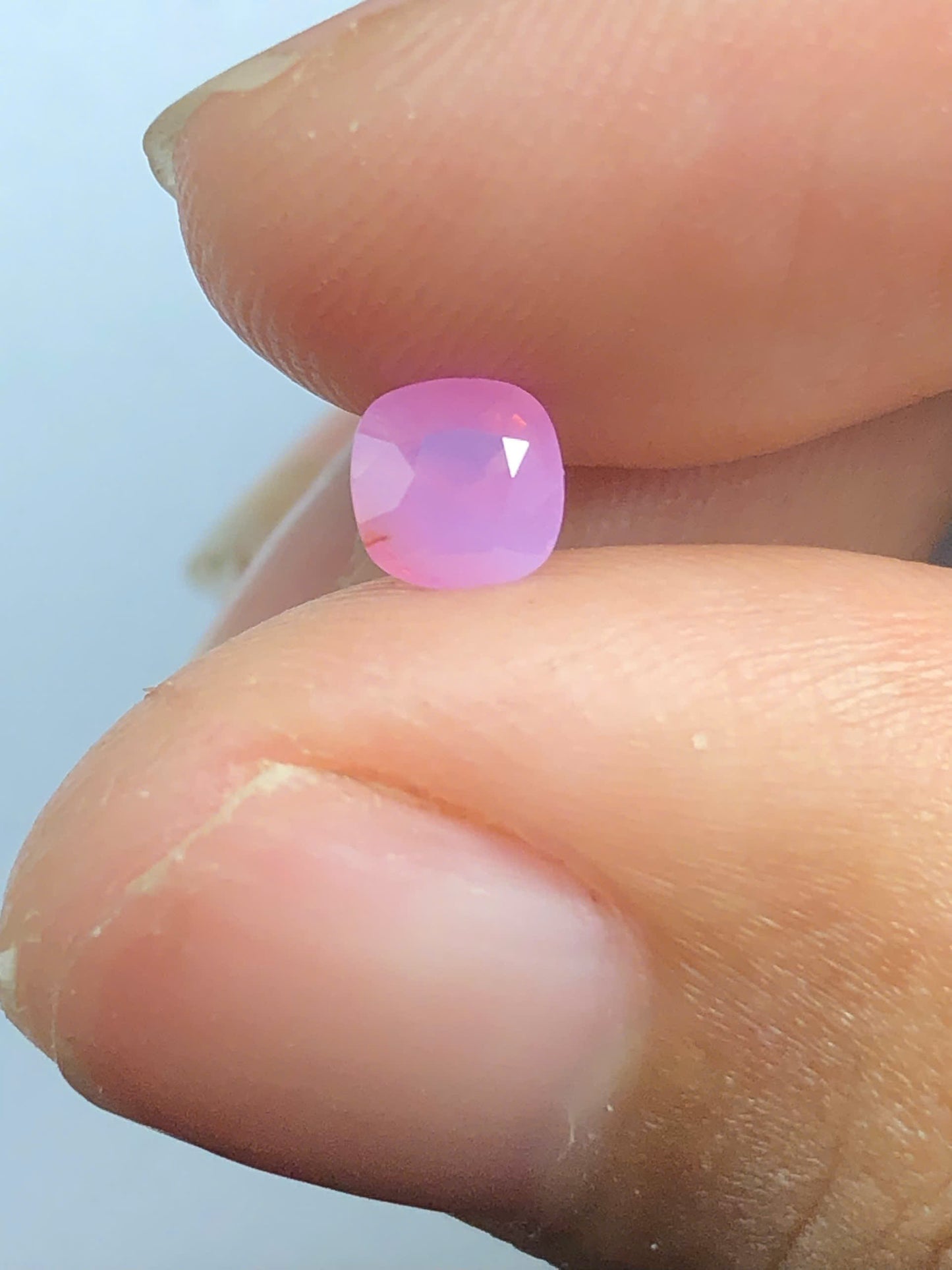 Natural pink silky sapphire LụcYên  0.57ct_ 25122522