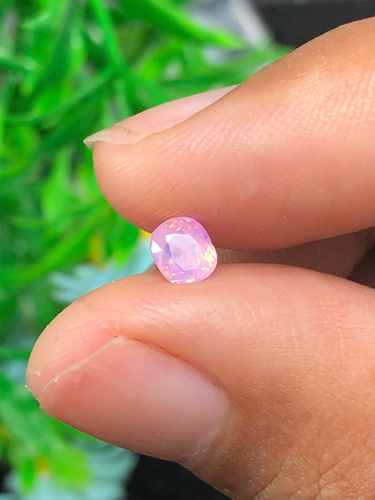 Natural purple silky sapphire LụcYên 0.54ct_ 25122502