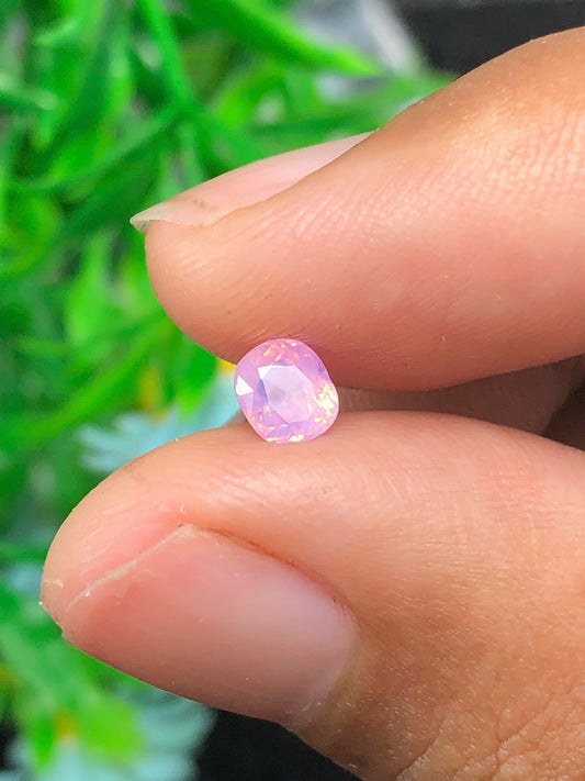 Natural purple silky sapphire LụcYên 0.54ct_ 25122502