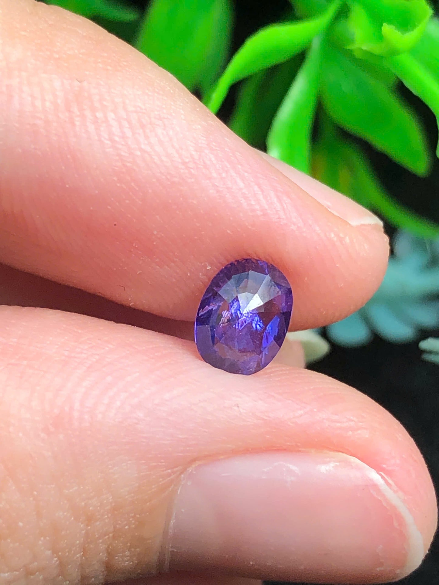 Natural Blue Purple Sapphire Luc Yen 0.62ct - 17072531