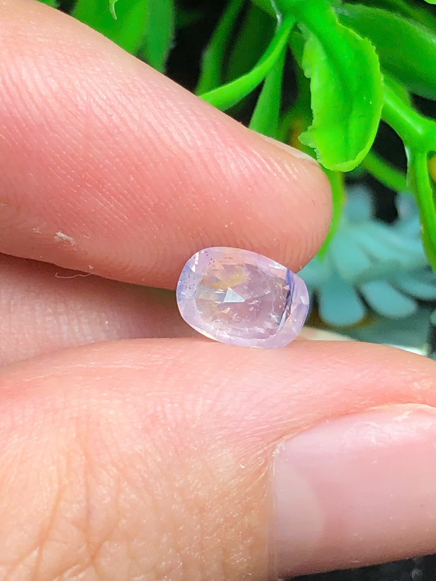 Natural White Sapphire Luc Yen 1.22ct - 17072529