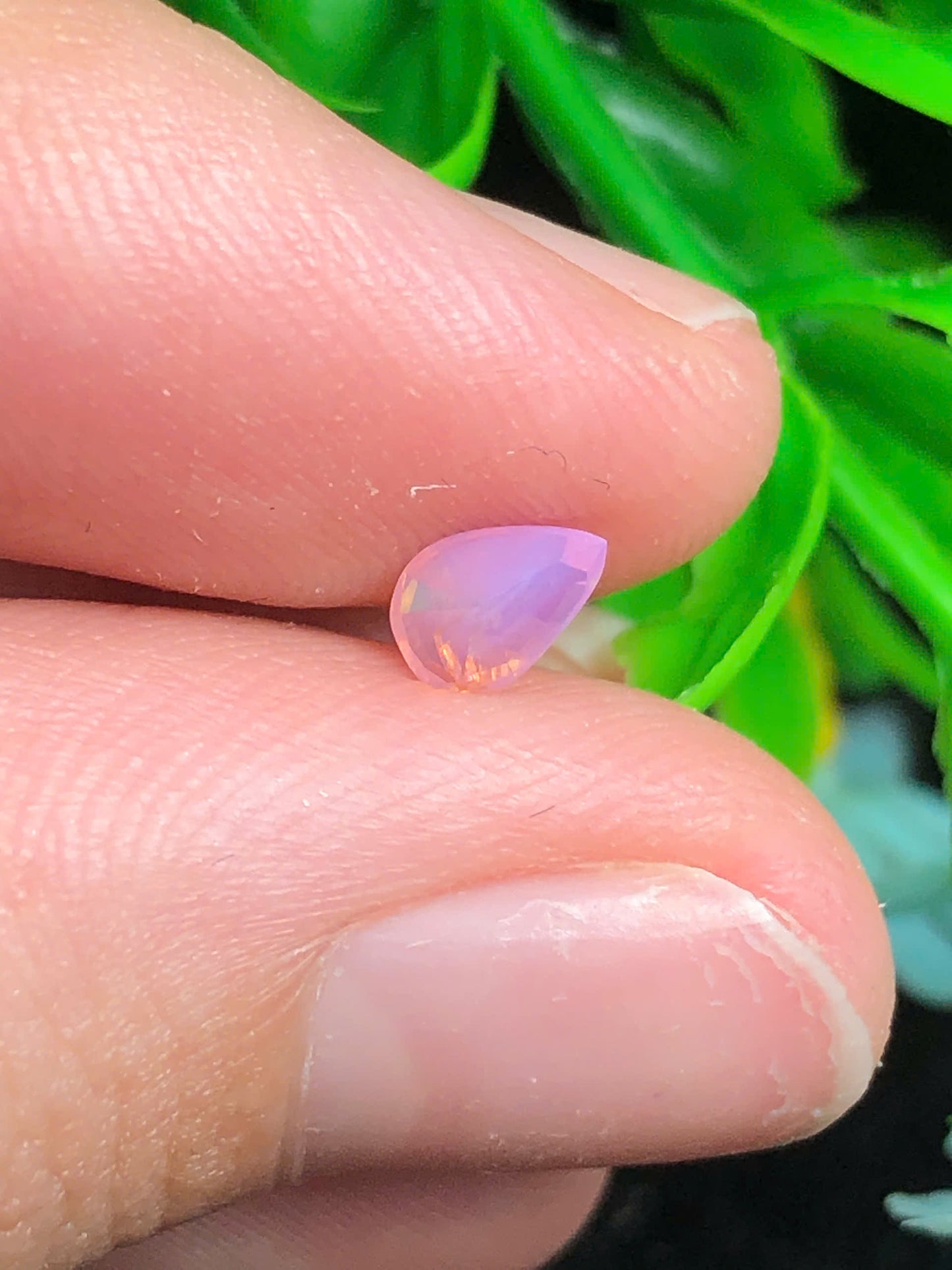 Natural orangish pink Sapphire Luc Yen 0.49ct - 17072517