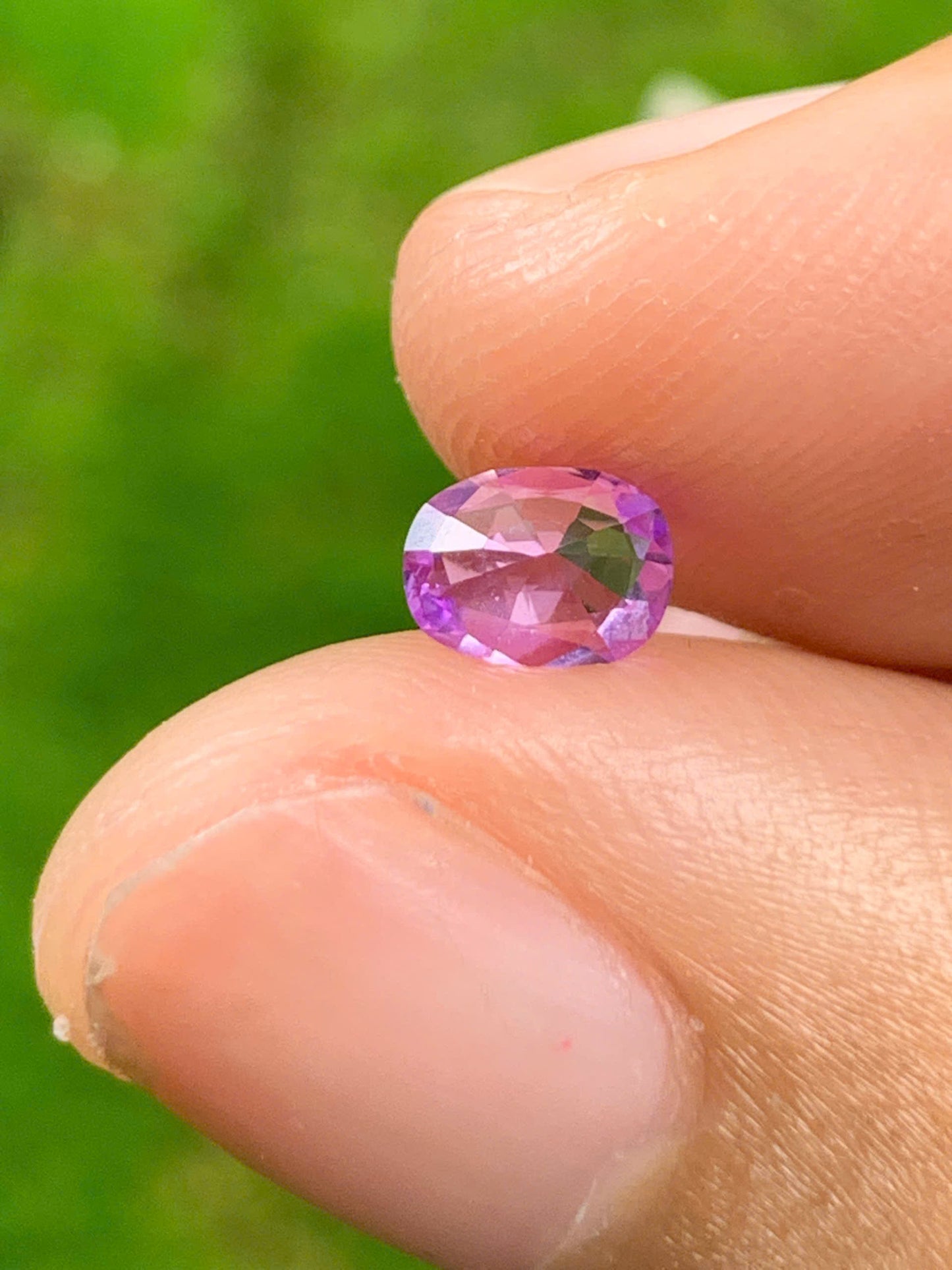 Natural Purple Sapphire Luc Yen 0.44ct - 19072527