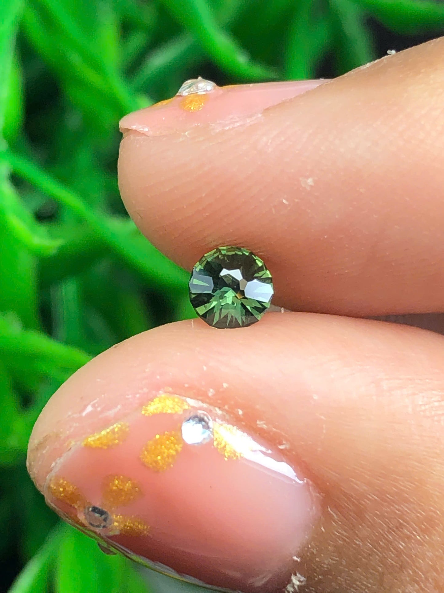 Natural green sapphire LucYen 0.29ct - 05092529