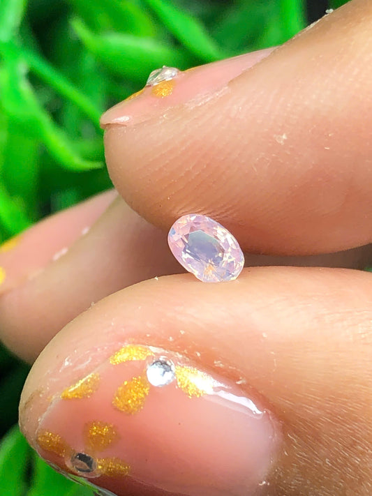 Natural White sapphire LụcYên 0.28ct_ 26122501