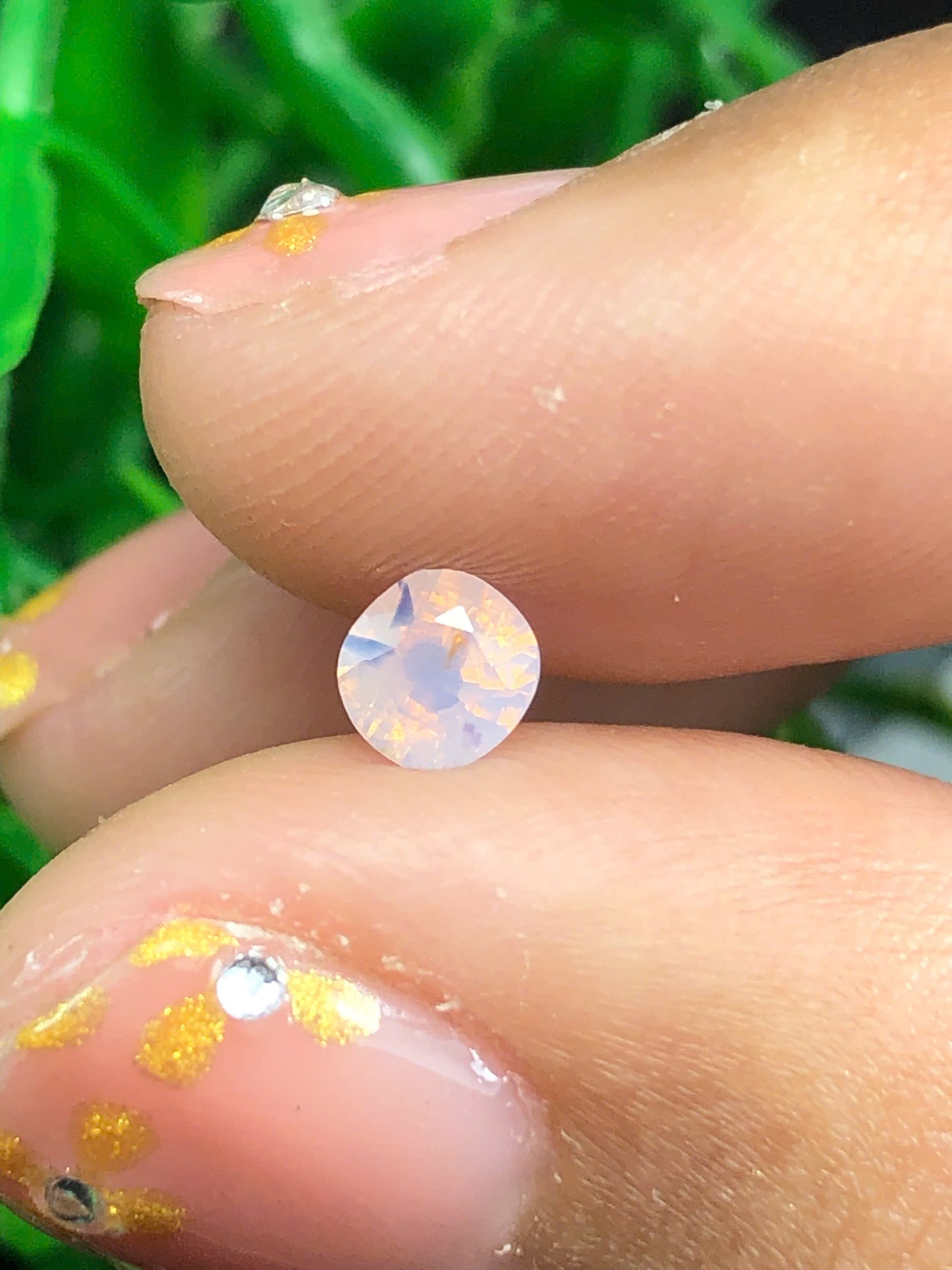 Natural Whitish pink sapphire LụcYên 0.45ct_ 26122502