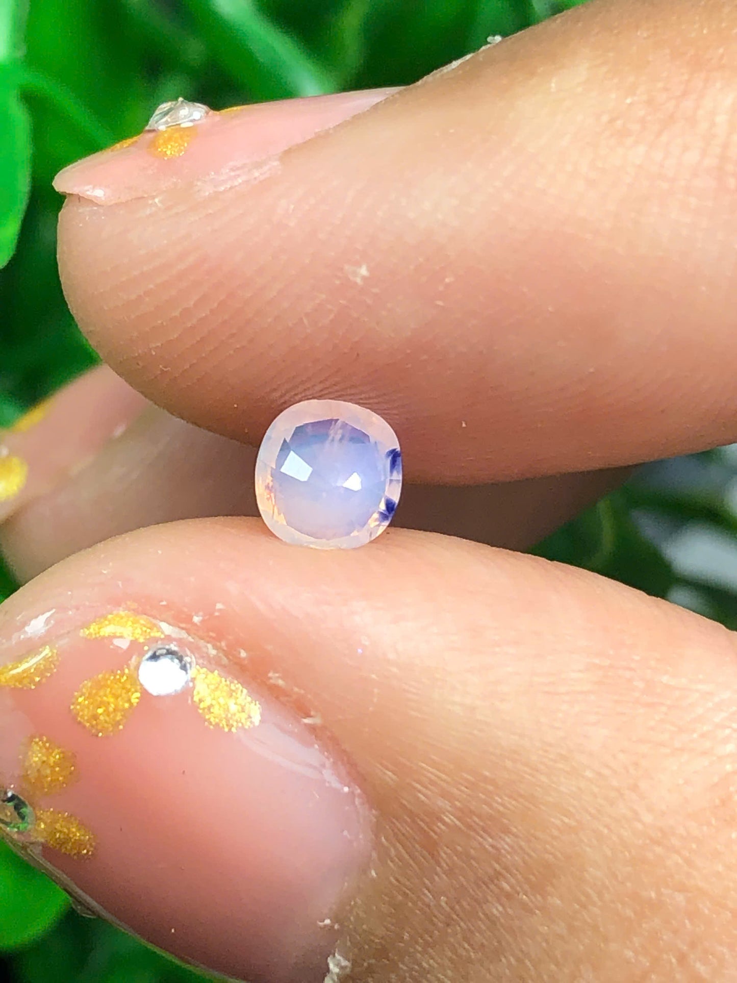 Natural Whitish pink sapphire LụcYên 0.45ct_ 26122502