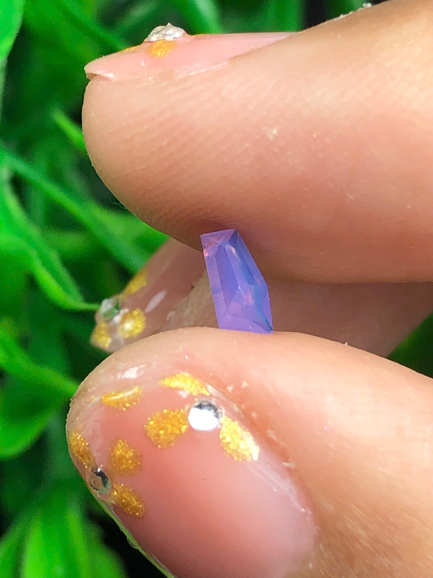 Natural lavender silky sapphire LụcYên  0.235ct_ 26122511