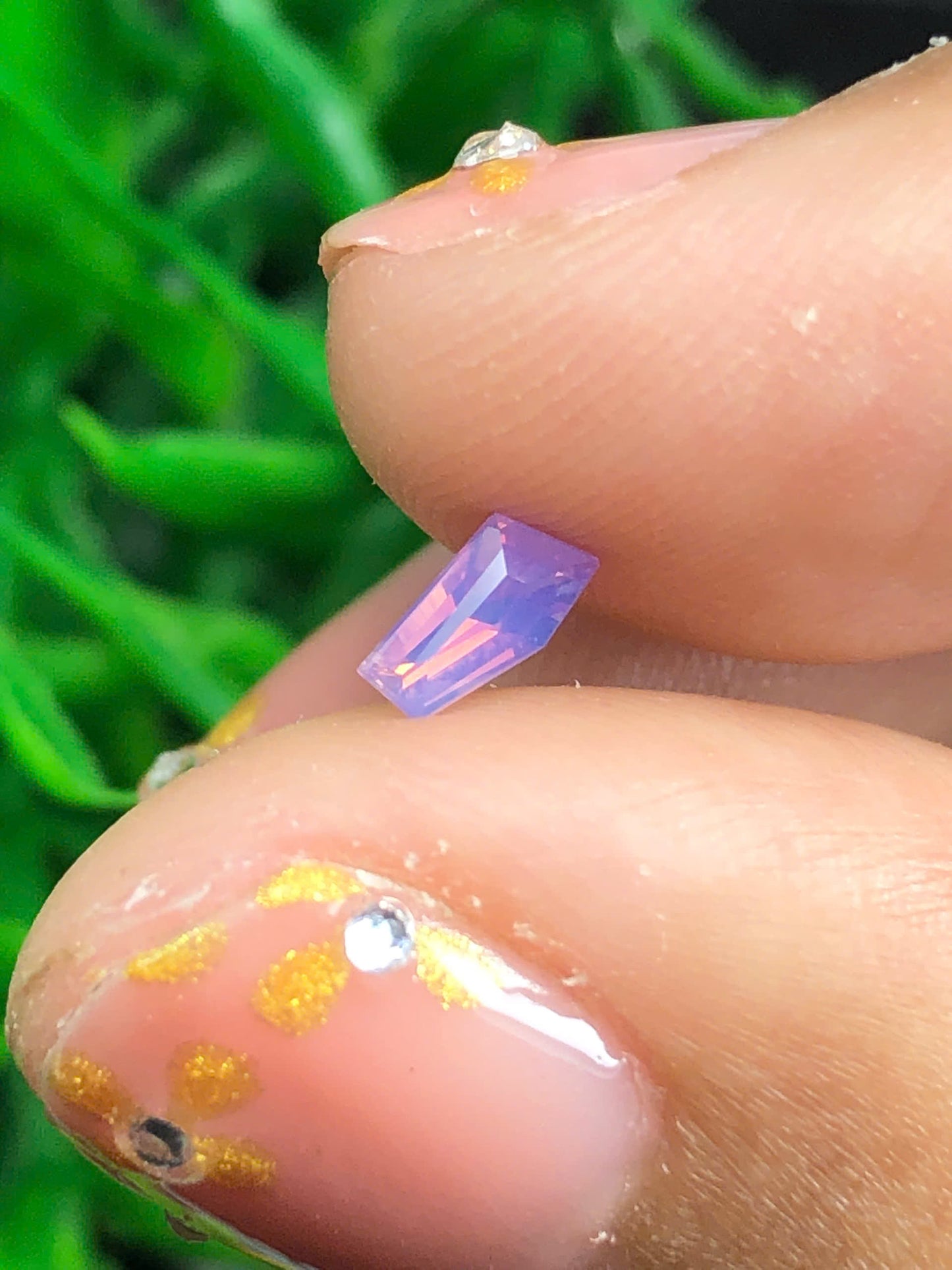 Natural lavender silky sapphire LụcYên  0.235ct_ 26122511