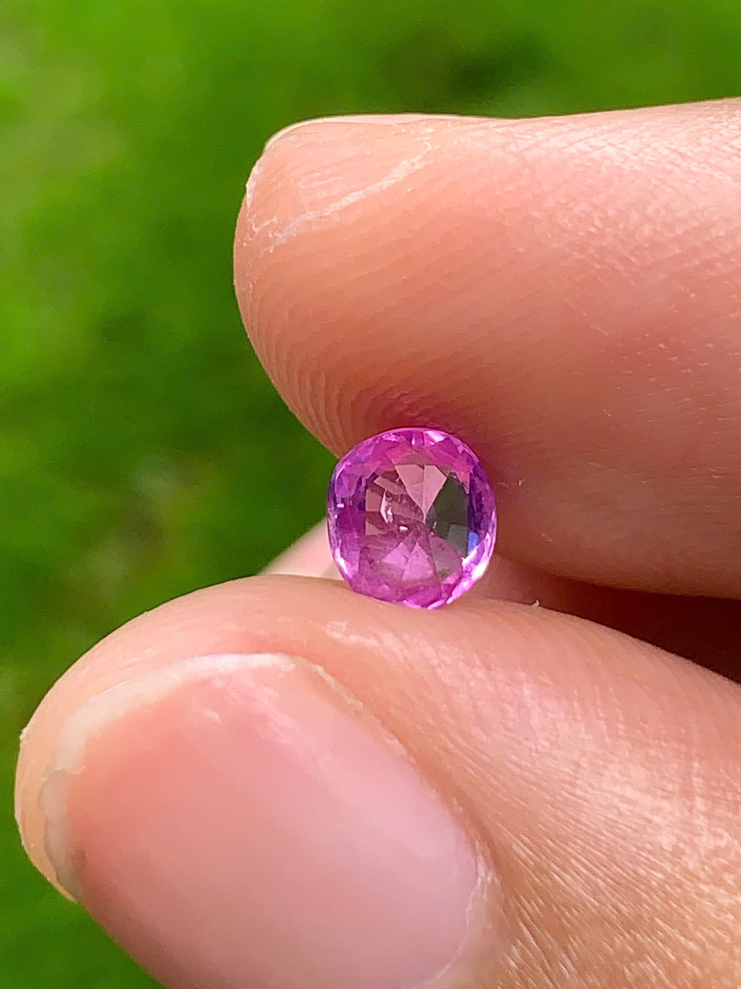 Natural Purplish Pink  Sapphire LucYen 0.56ct - 24072510